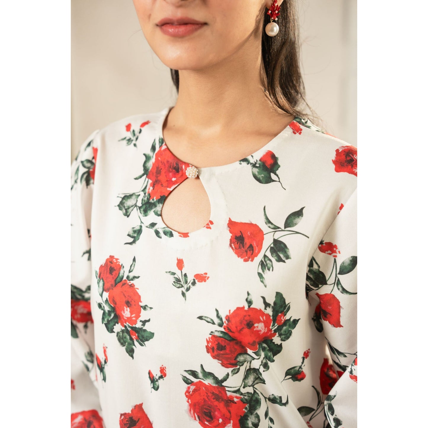 2 Pc Printed Lawn Co-Ords Set ready to wear Dress | Summer Wear | Tana bana