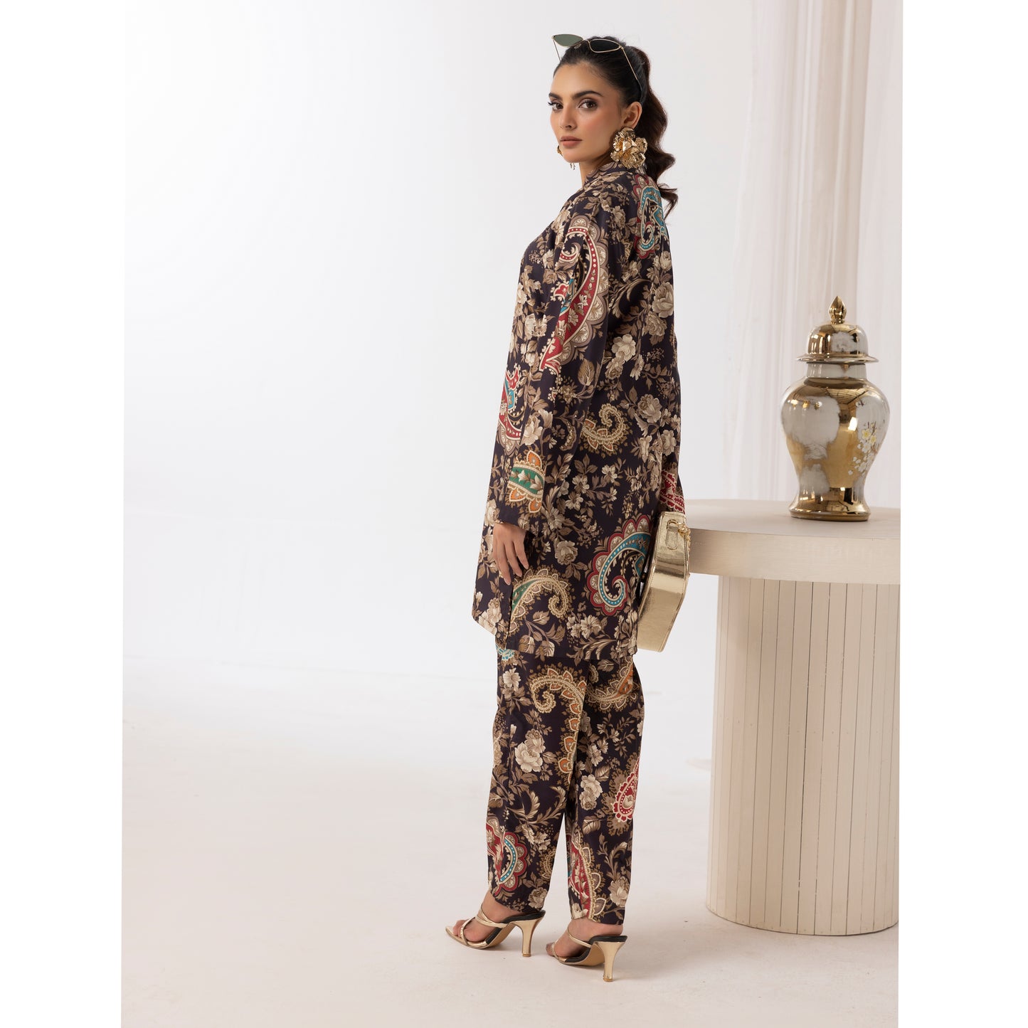 UMS-23 2 Pc Printed Co Ord Set Collection | Ready to Wear | Simrans