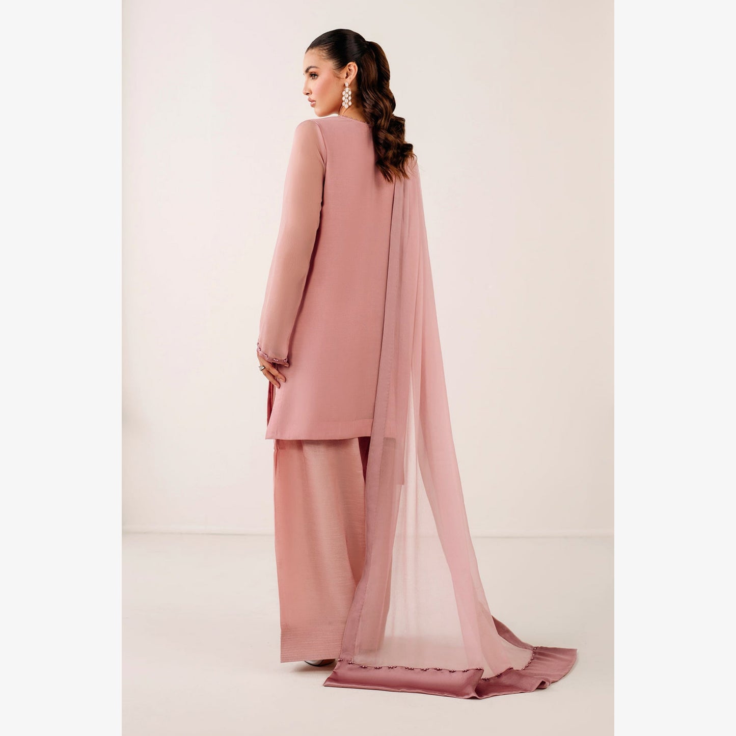 UA-103 Trendy Chiffon Farshi Shalwar Collection by Umnaa