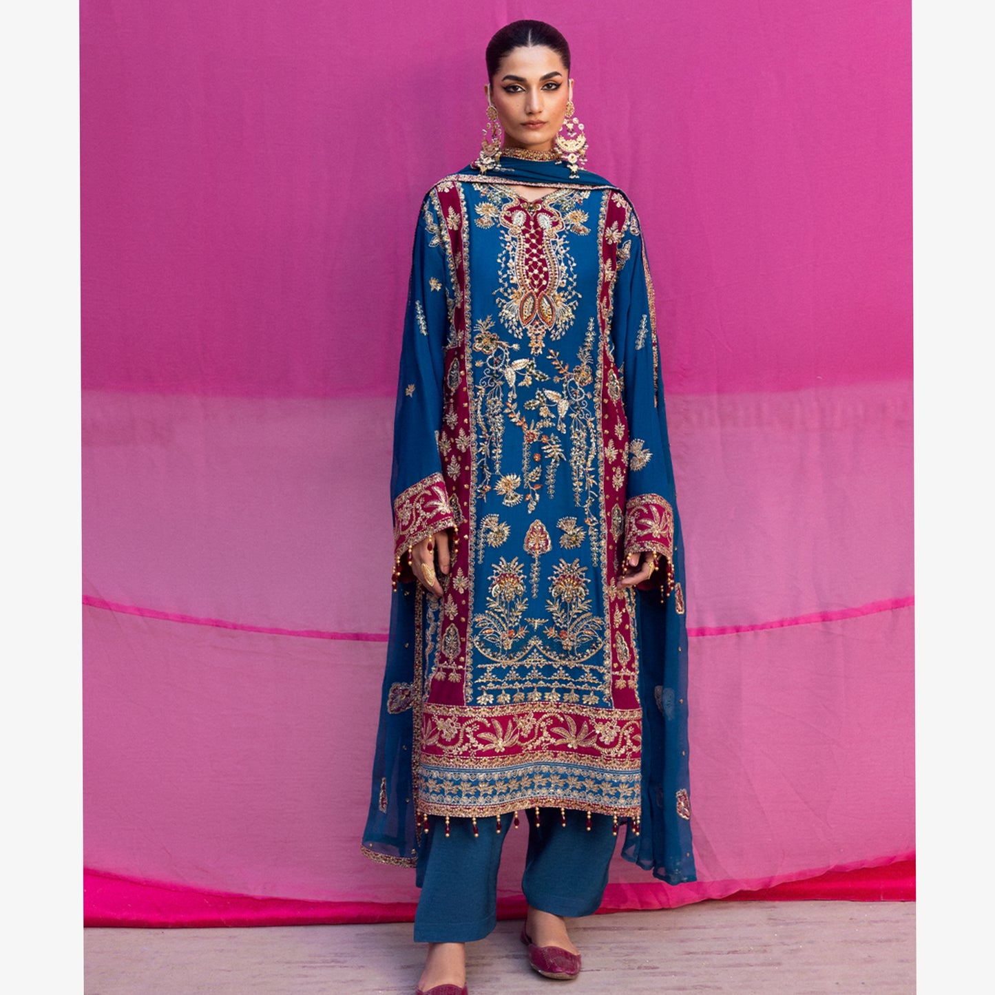 UEA-01 Luxury Embroidered Festive Collection by Emaan Adeel