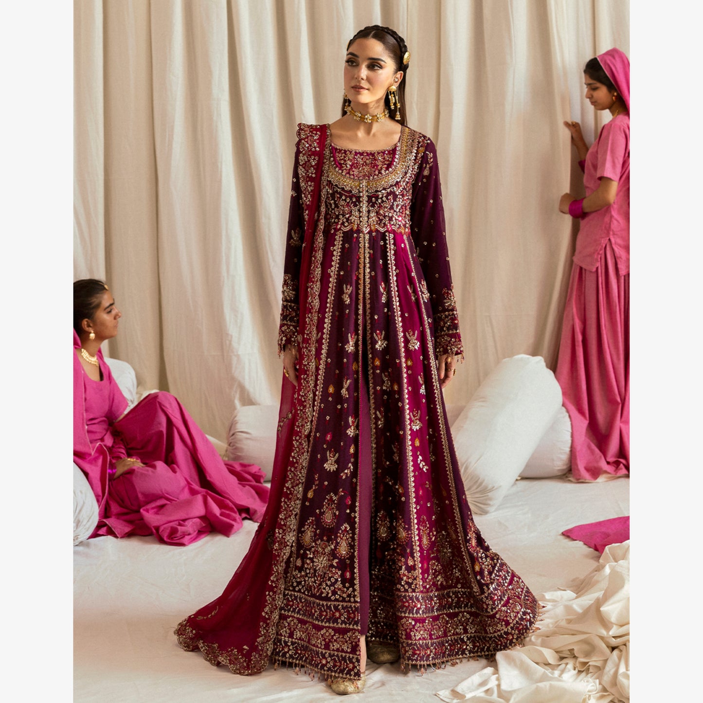 UEA-01 Luxury Embroidered Festive Collection by Emaan Adeel