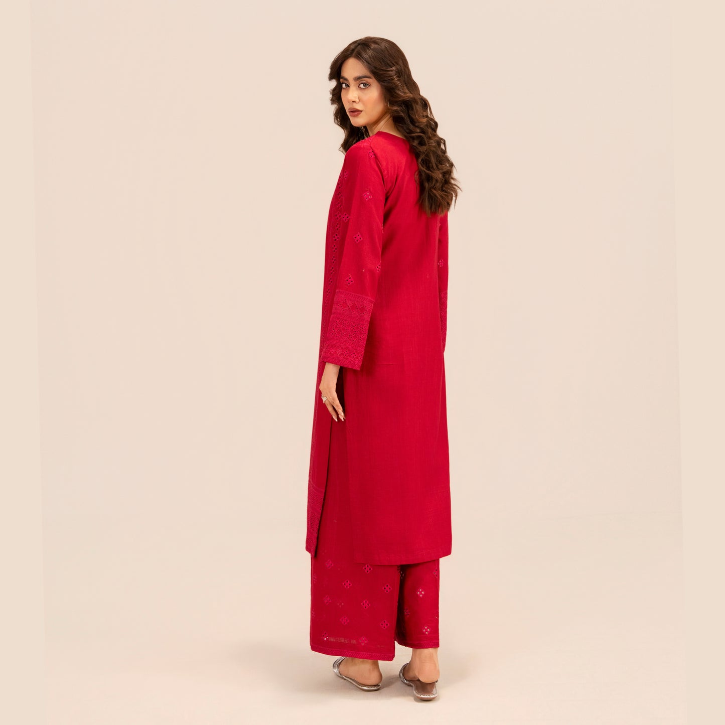 UA-125 Embroidered Khaddar 2 Pc Collection | Ready to Wear | Umnaa