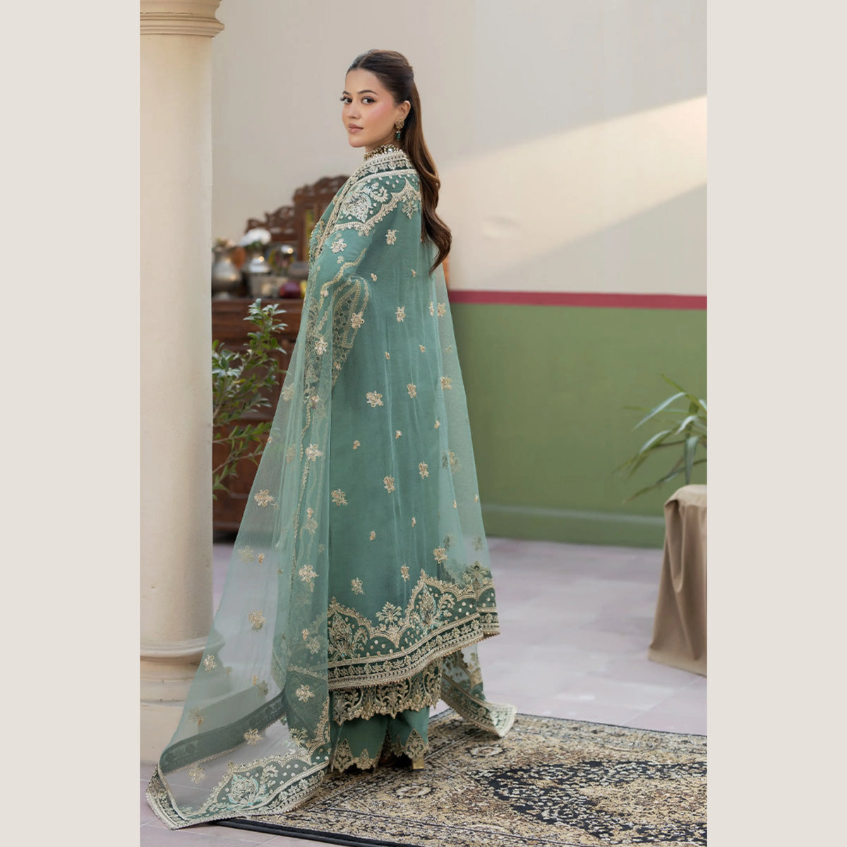 UA-309 Imrozia Inspired Organza Collection | Umnaa