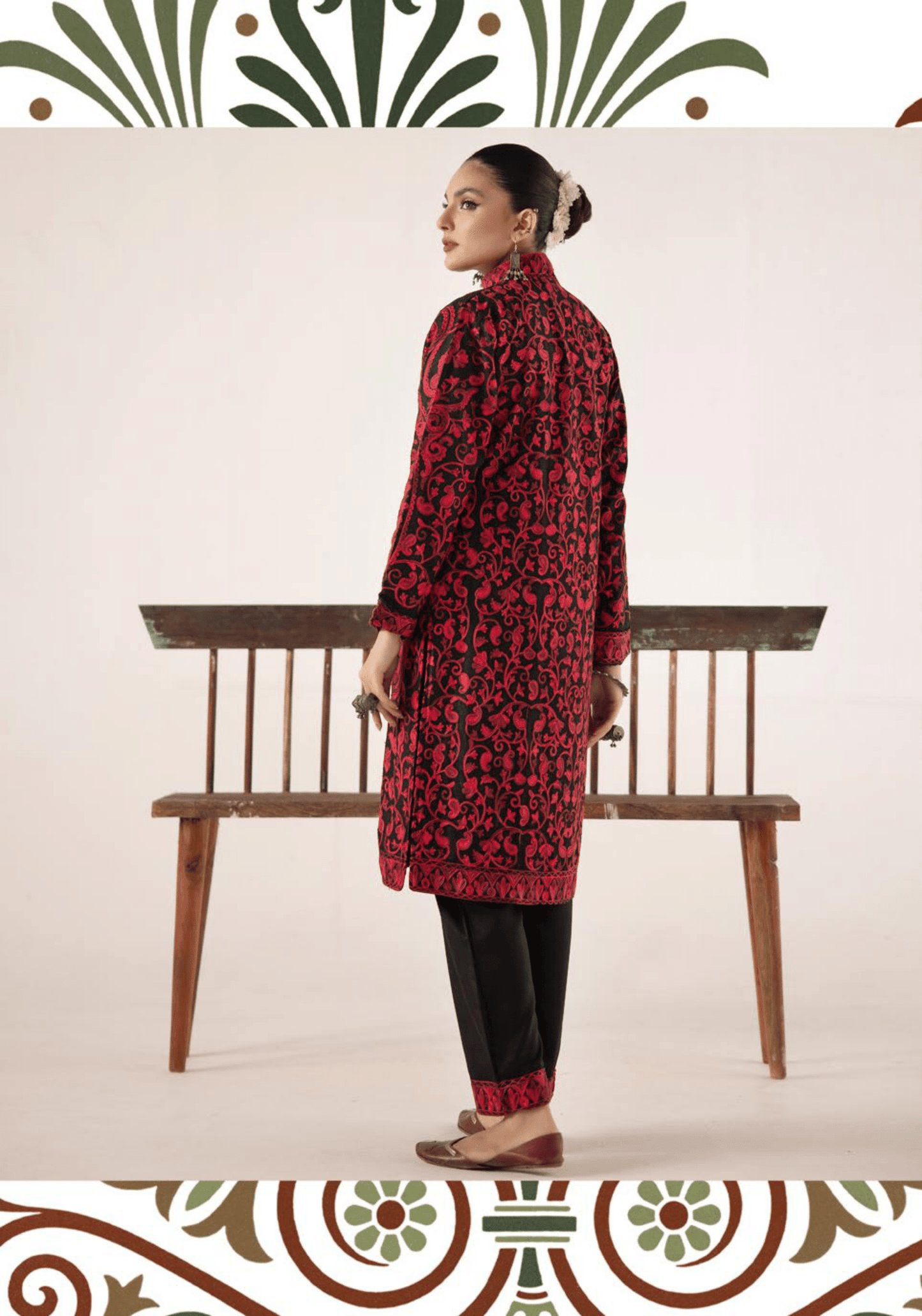 2-Piece Stitched Embroidered Linen Collection - Simrans