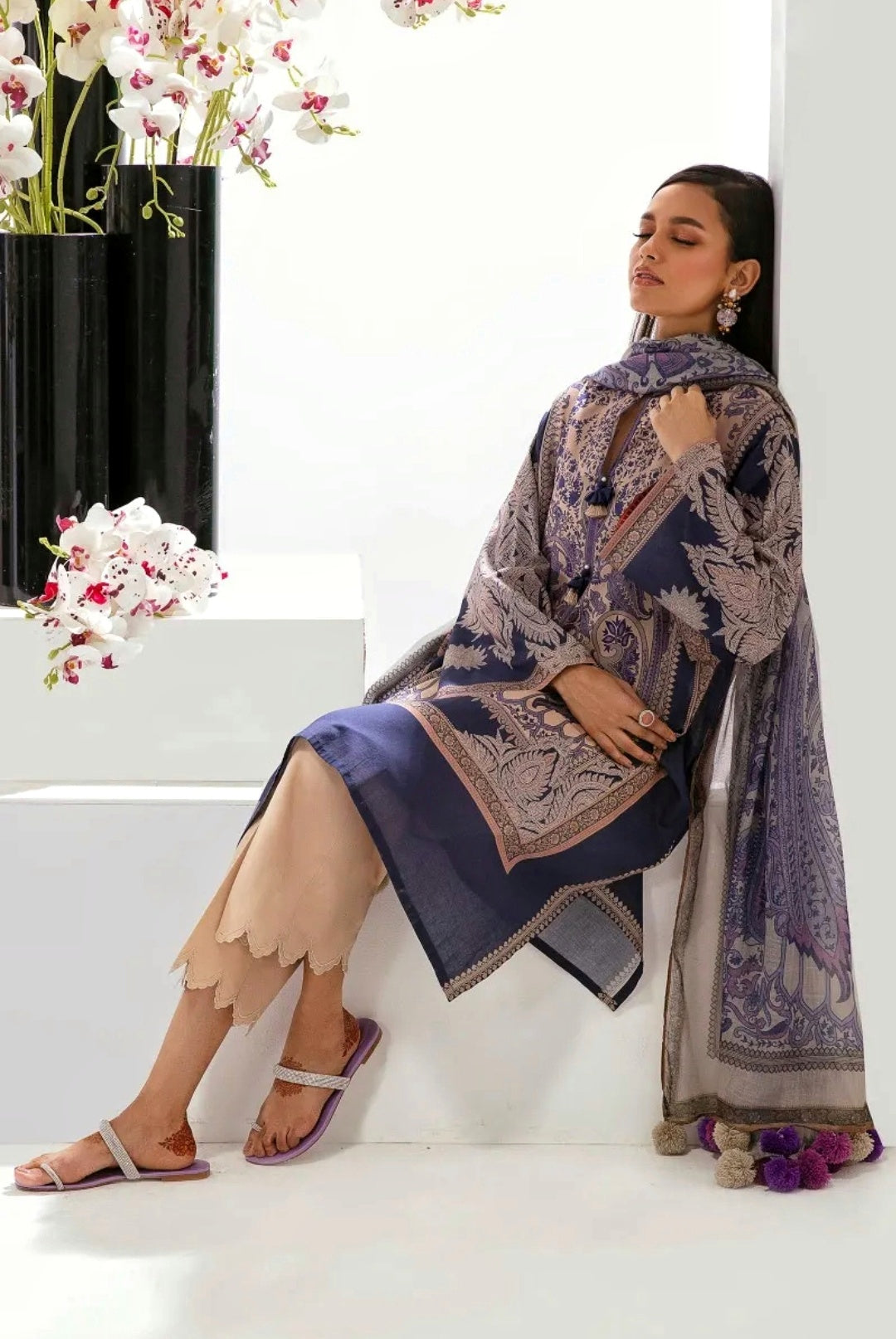 Mahay by Sana Safinaz Stitched 3 Piece Summer Lawn Collection 23