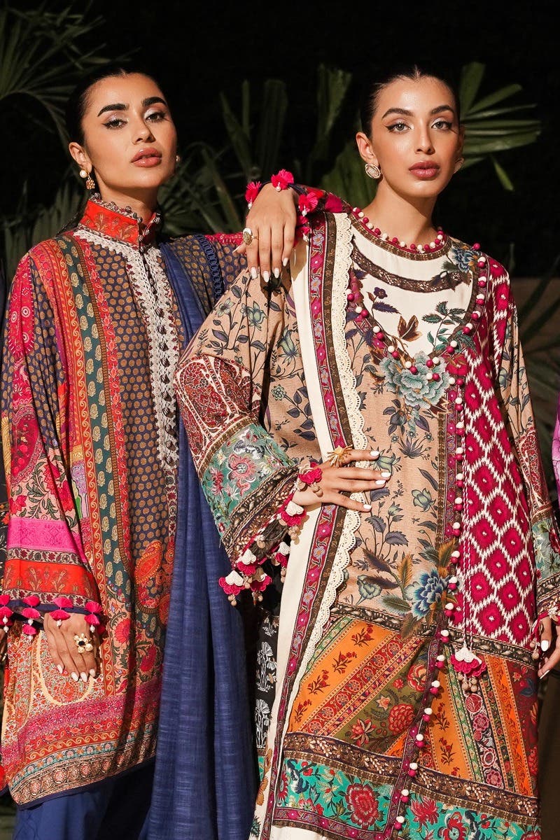 Muzlin By Sana Safinaz Stitched 3 Piece-Winter Collection
