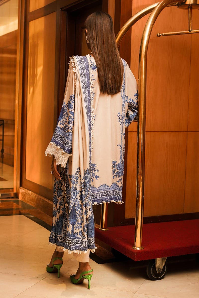 Muzlin By Sana Safinaz Stitched 3 Piece-Winter Collection