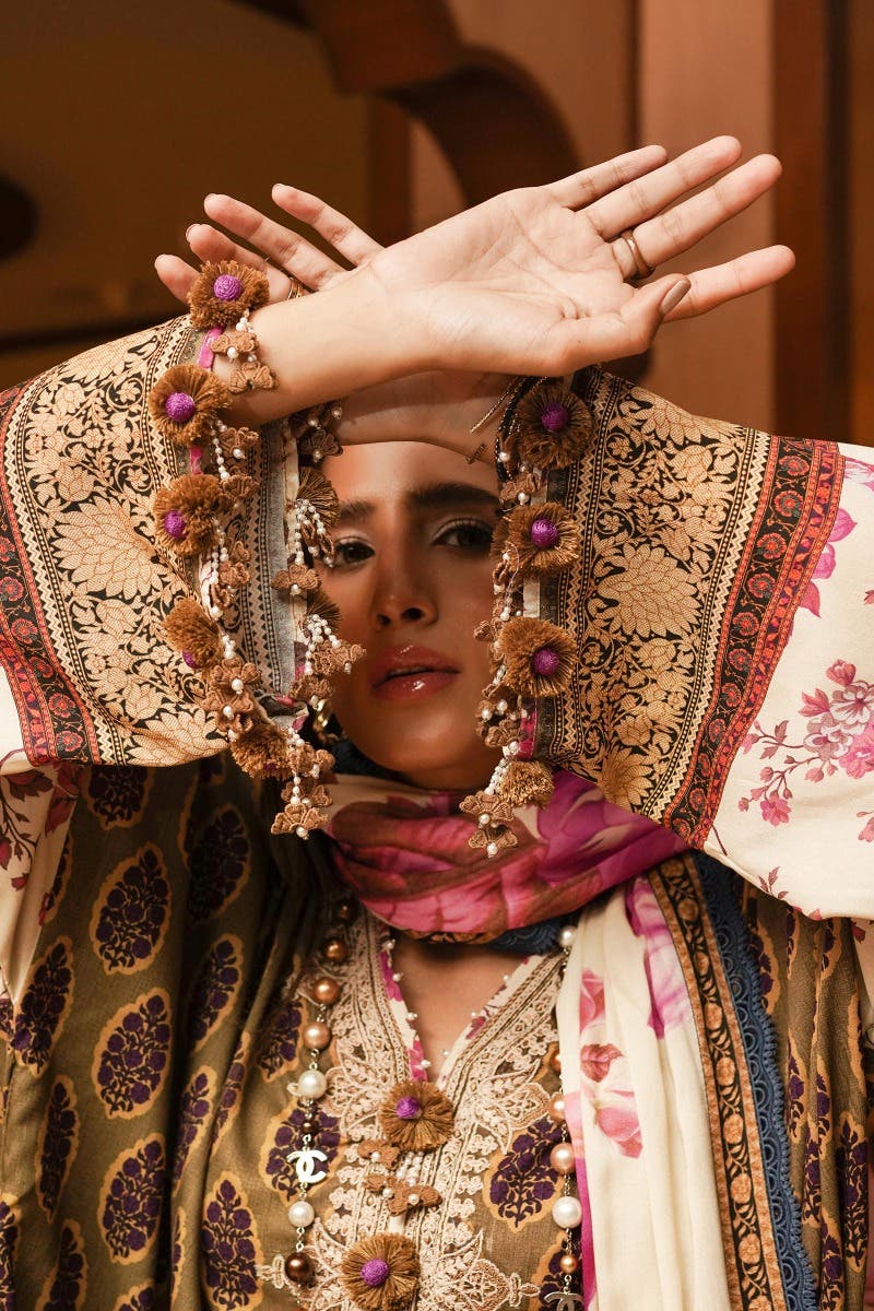 Muzlin By Sana Safinaz Stitched 3 Piece-Winter Collection