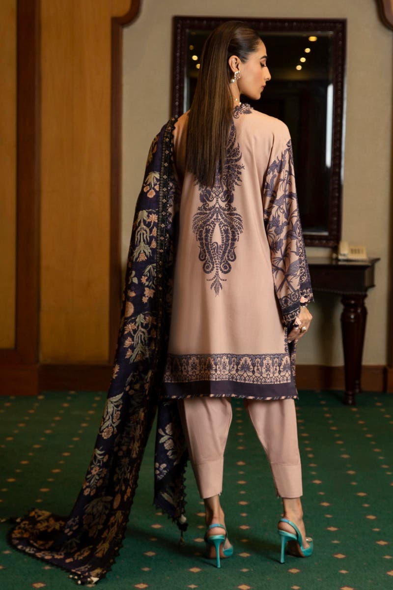 Muzlin By Sana Safinaz Stitched 3 Piece-Winter Collection