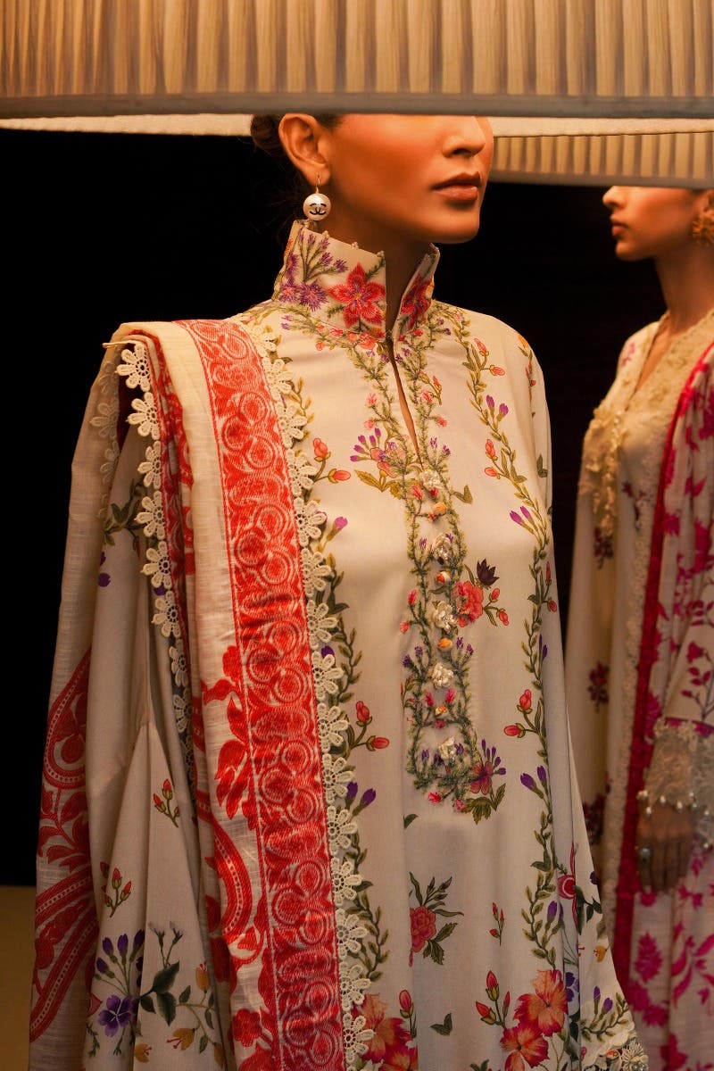 Muzlin By Sana Safinaz Stitched 3 Piece-Winter Collection