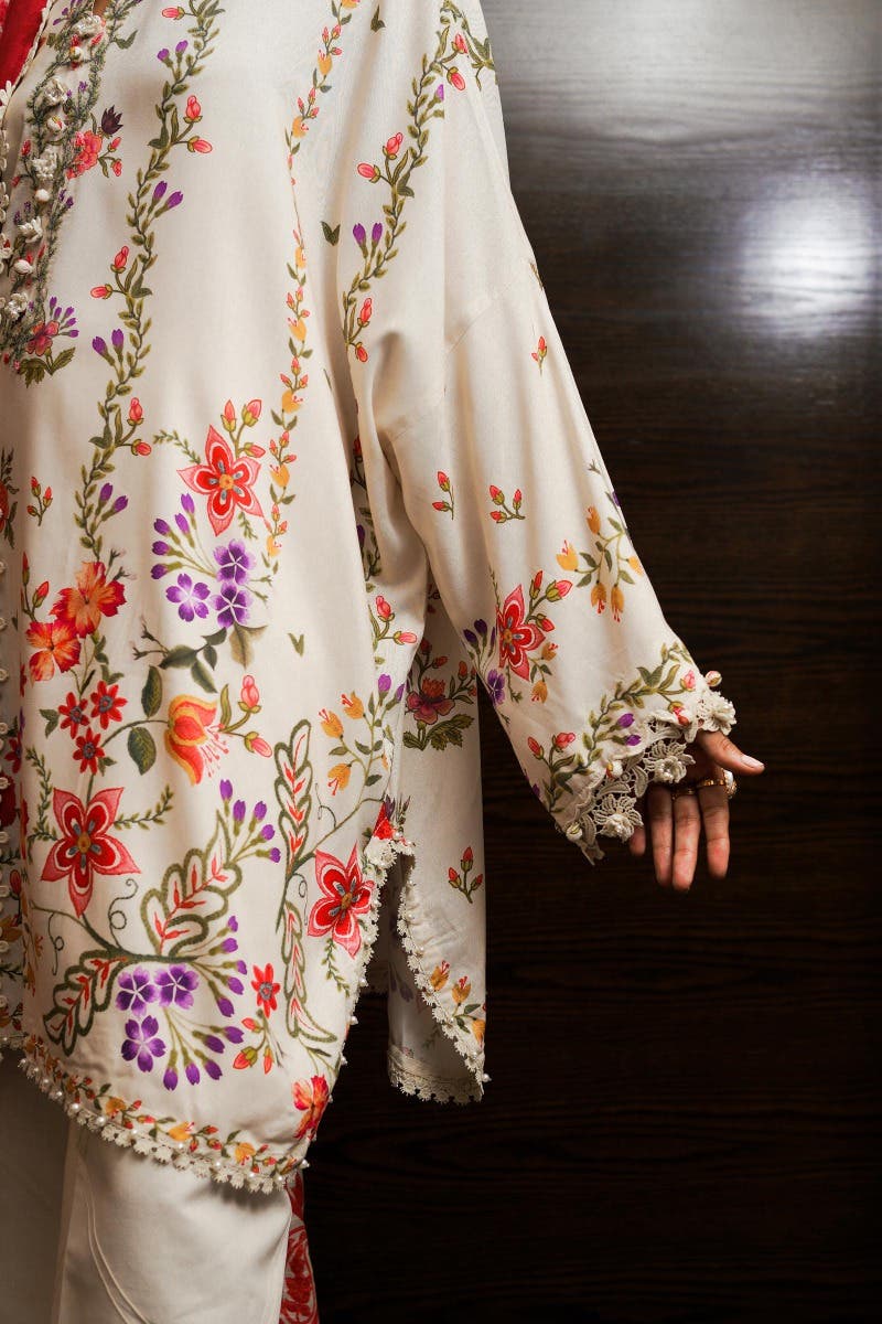 Muzlin By Sana Safinaz Stitched 3 Piece-Winter Collection