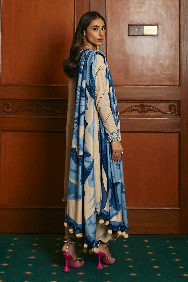 Muzlin By Sana Safinaz Stitched 3 Piece-Winter Collection