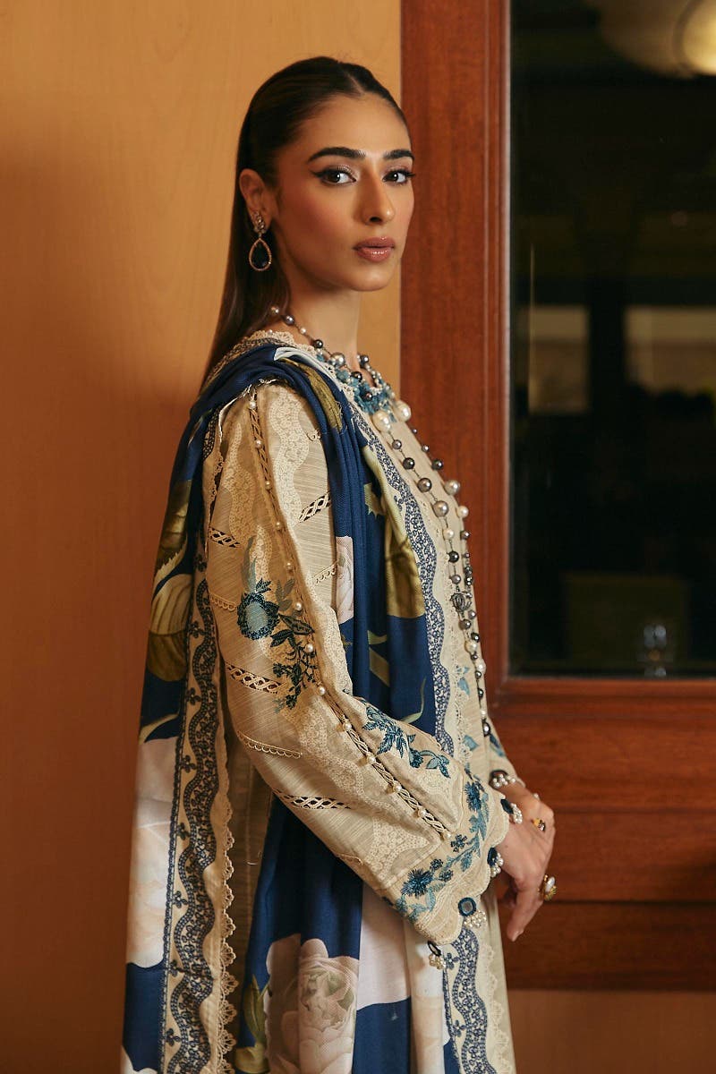 Muzlin By Sana Safinaz Stitched 3 Piece-Winter Collection