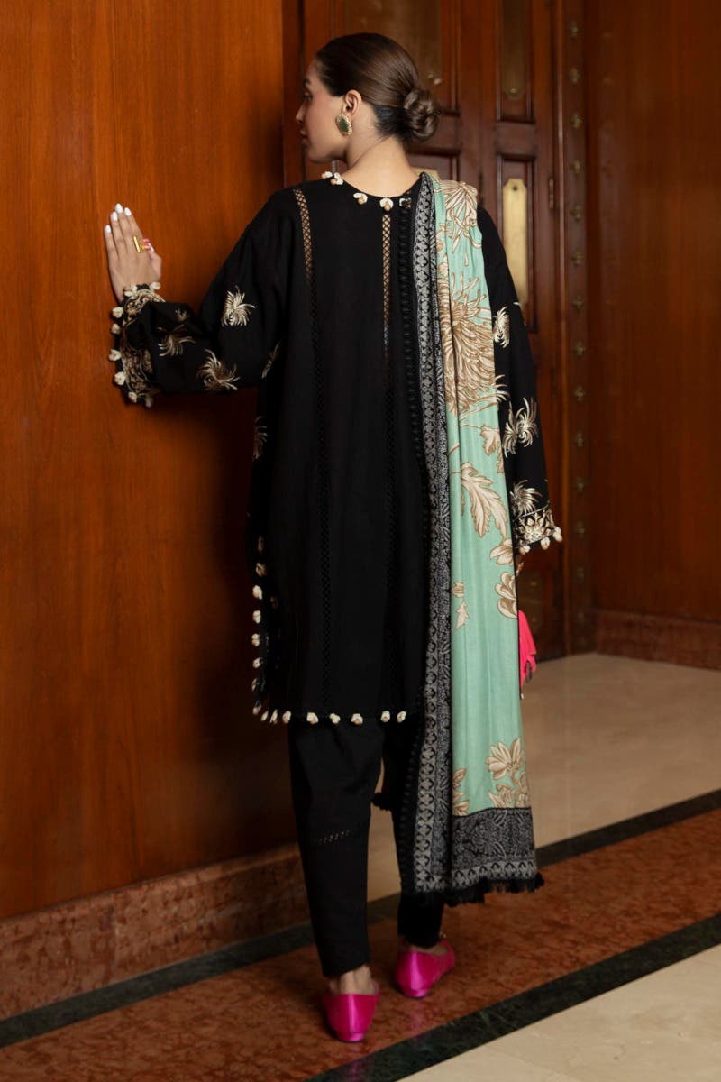 Muzlin By Sana Safinaz Stitched 3 Piece-Winter Collection