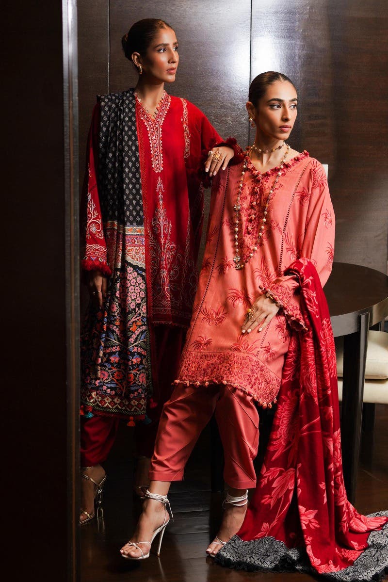 Muzlin By Sana Safinaz Stitched 3 Piece-Winter Collection