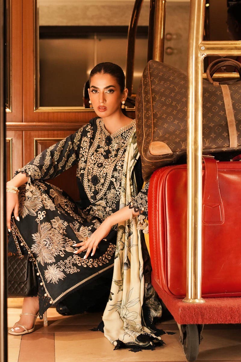 Muzlin By Sana Safinaz Stitched 3 Piece-Winter Collection