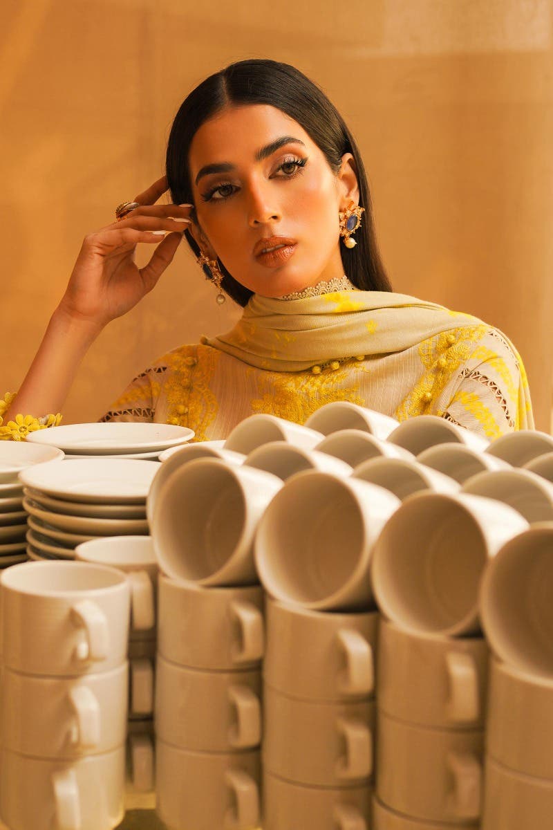 Muzlin By Sana Safinaz Stitched 3 Piece-Winter Collection