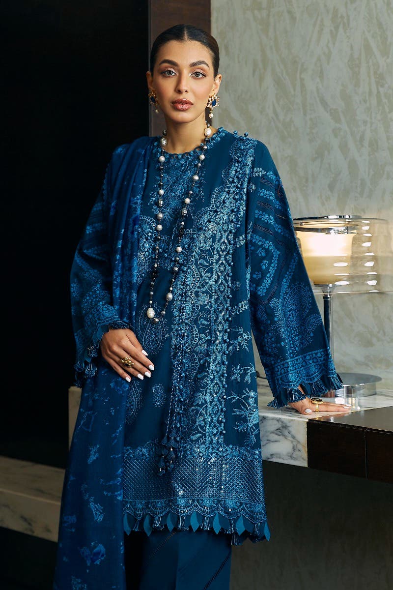 Muzlin By Sana Safinaz Stitched 3 Piece-Winter Collection