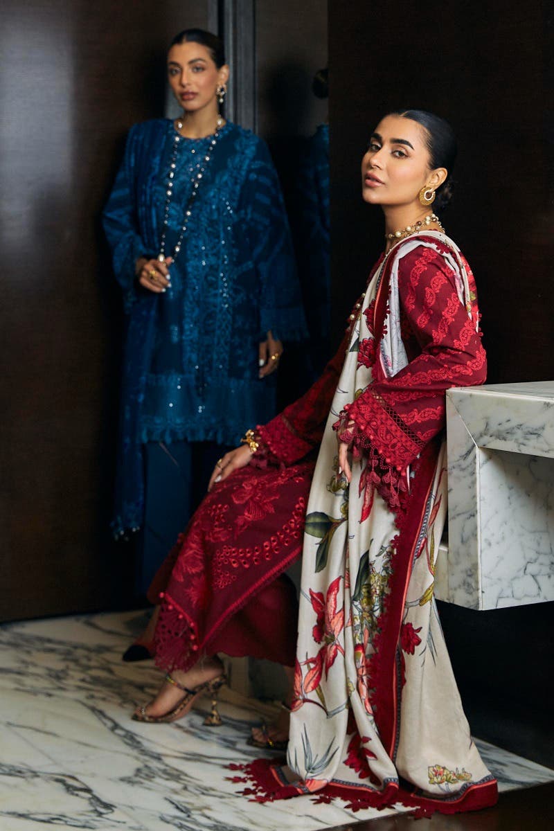 Muzlin By Sana Safinaz Stitched 3 Piece-Winter Collection