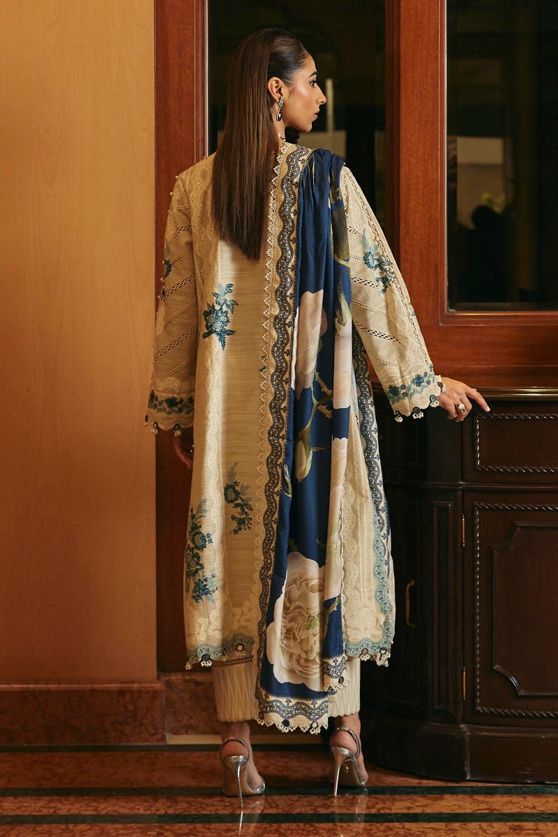 Muzlin By Sana Safinaz Stitched 3 Piece-Winter Collection