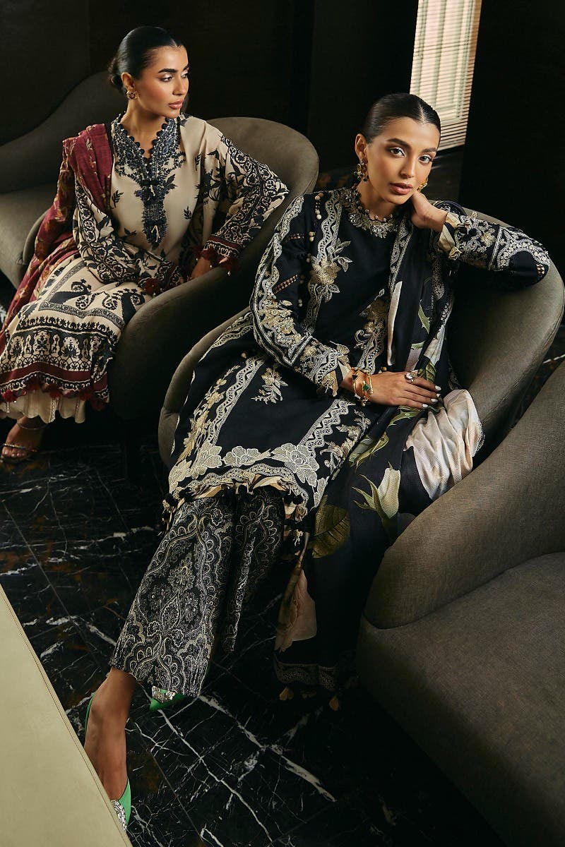Muzlin By Sana Safinaz Stitched 3 Piece-Winter Collection
