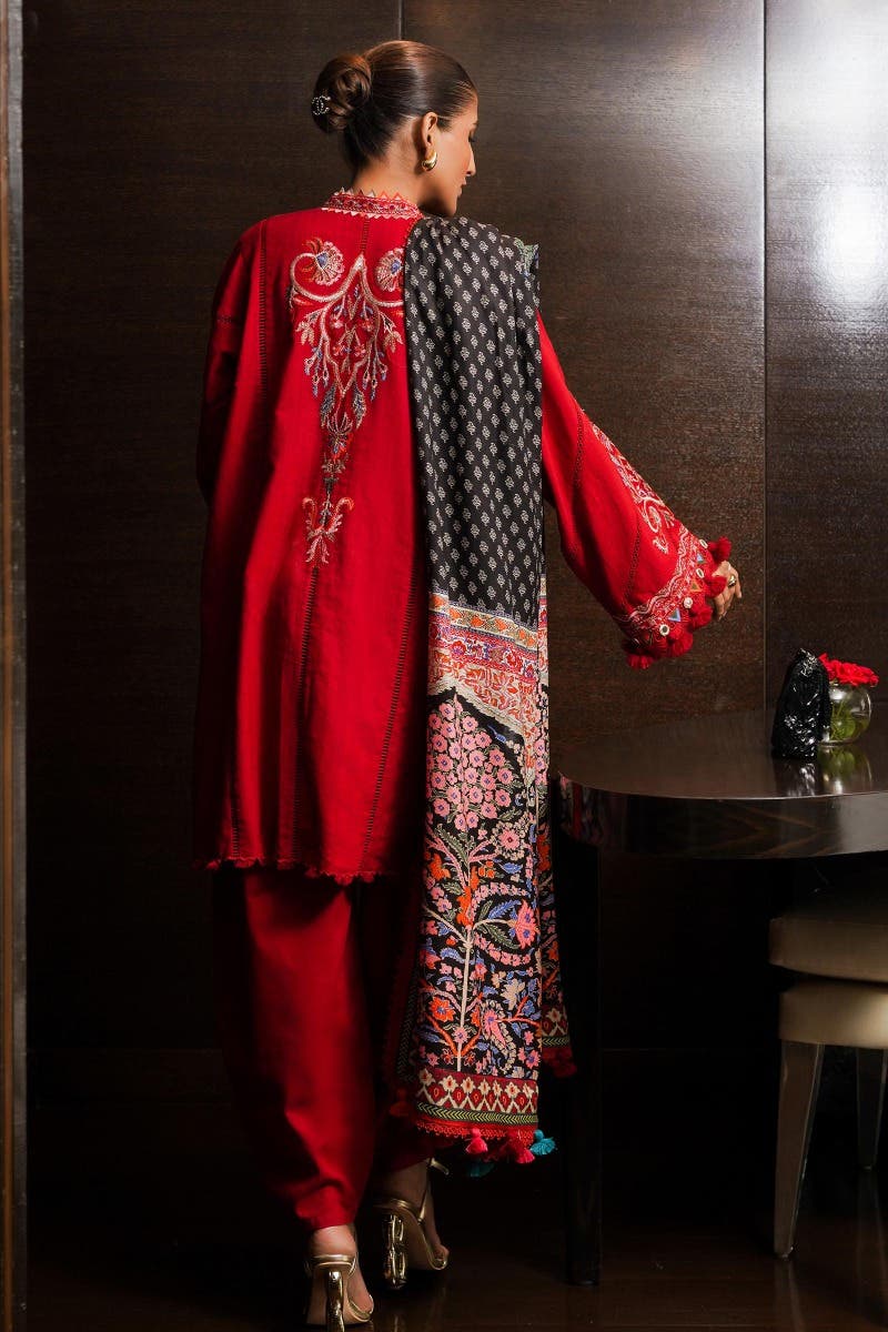Muzlin By Sana Safinaz Stitched 3 Piece-Winter Collection
