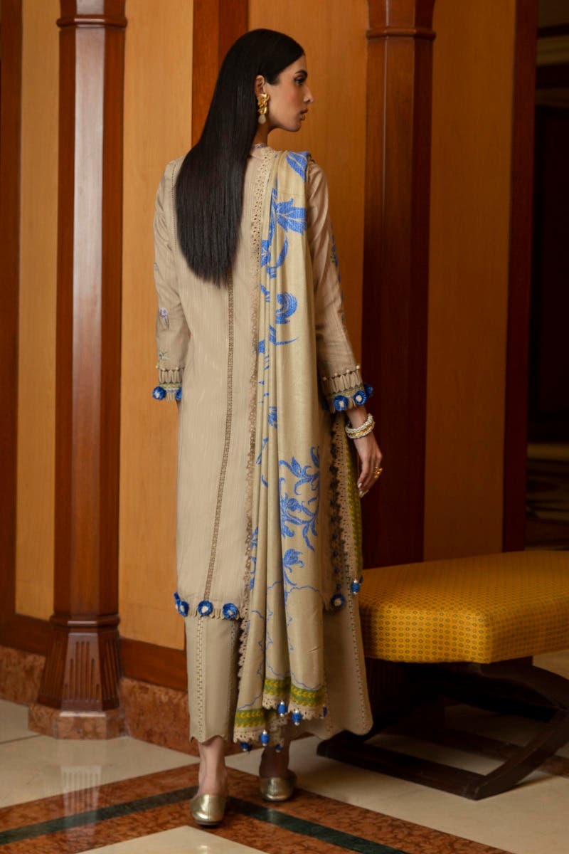 Muzlin By Sana Safinaz Stitched 3 Piece-Winter Collection