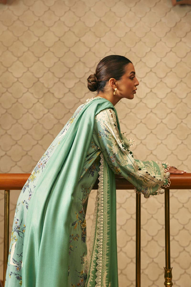 Muzlin By Sana Safinaz Stitched 3 Piece-Winter Collection