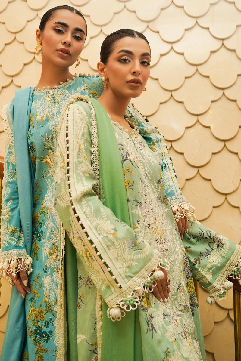 Muzlin By Sana Safinaz Stitched 3 Piece-Winter Collection