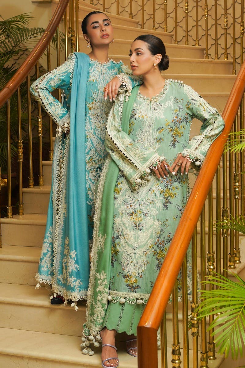 Muzlin By Sana Safinaz Stitched 3 Piece-Winter Collection