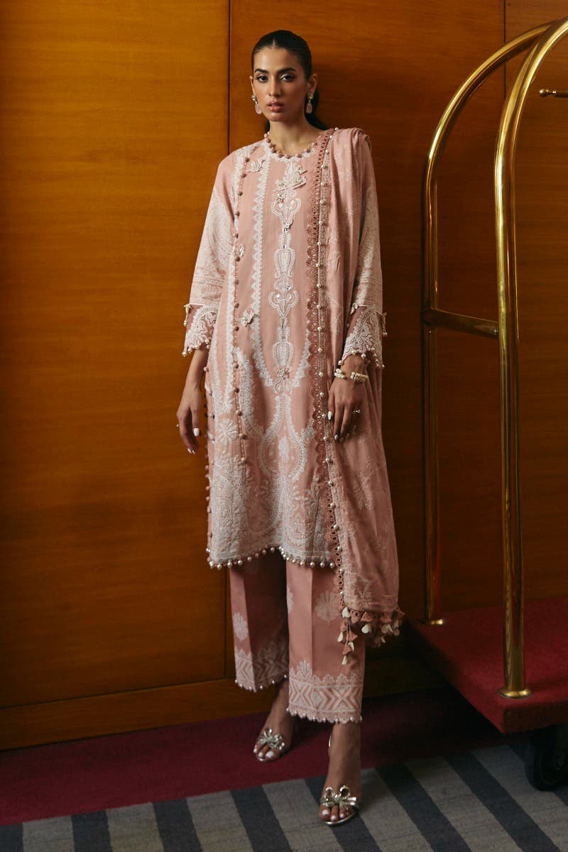 Muzlin By Sana Safinaz Stitched 3 Piece-Winter Collection
