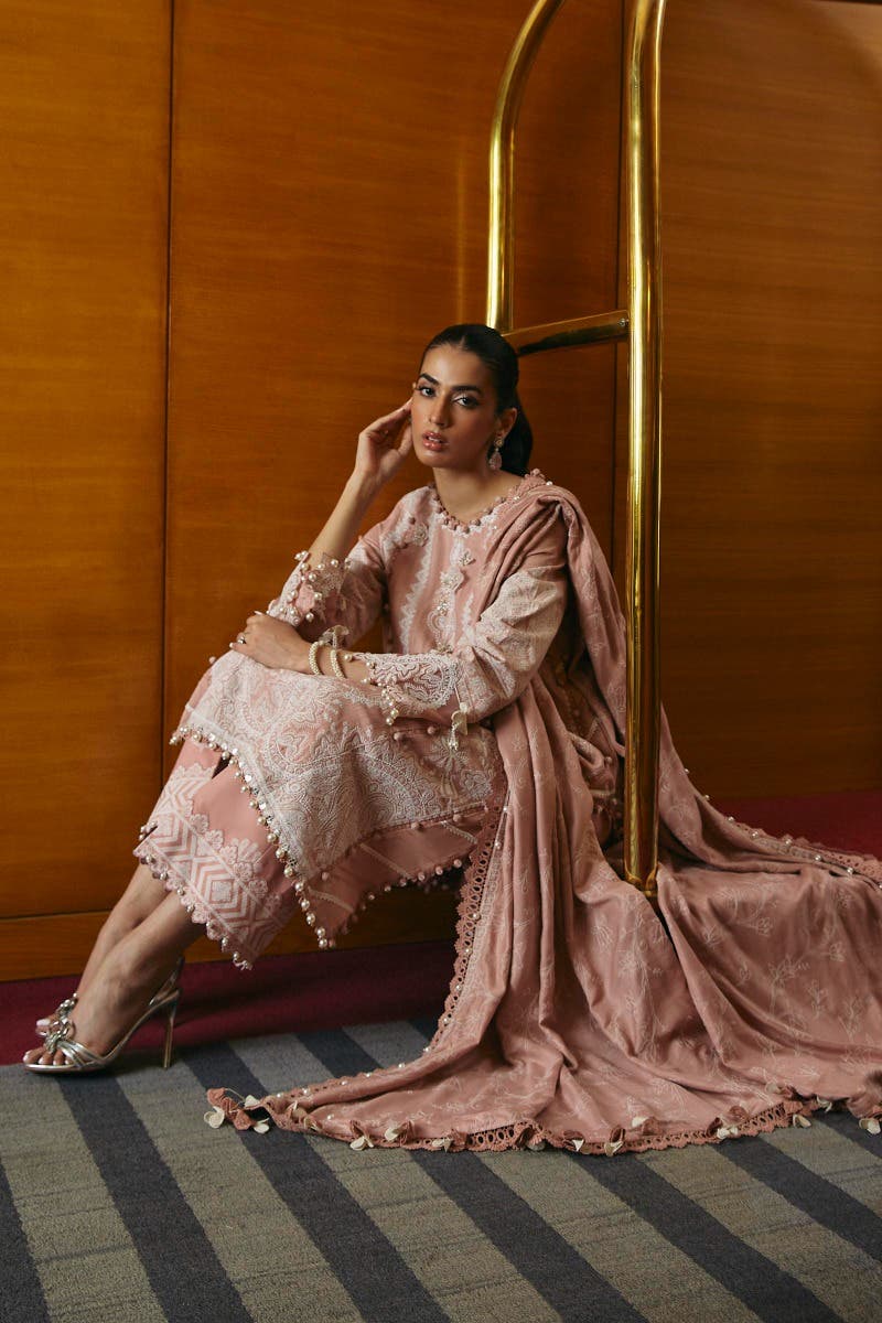 Muzlin By Sana Safinaz Stitched 3 Piece-Winter Collection