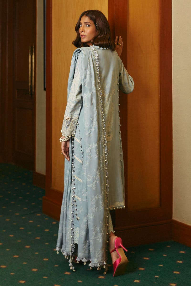 Muzlin By Sana Safinaz Stitched 3 Piece-Winter Collection
