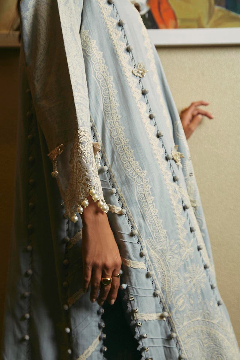 Muzlin By Sana Safinaz Stitched 3 Piece-Winter Collection