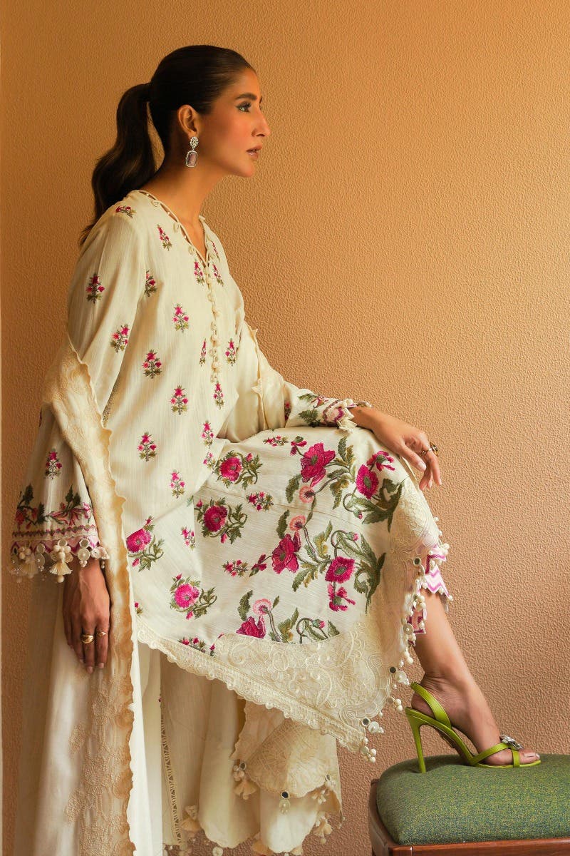 Muzlin By Sana Safinaz Stitched 3 Piece-Winter Collection