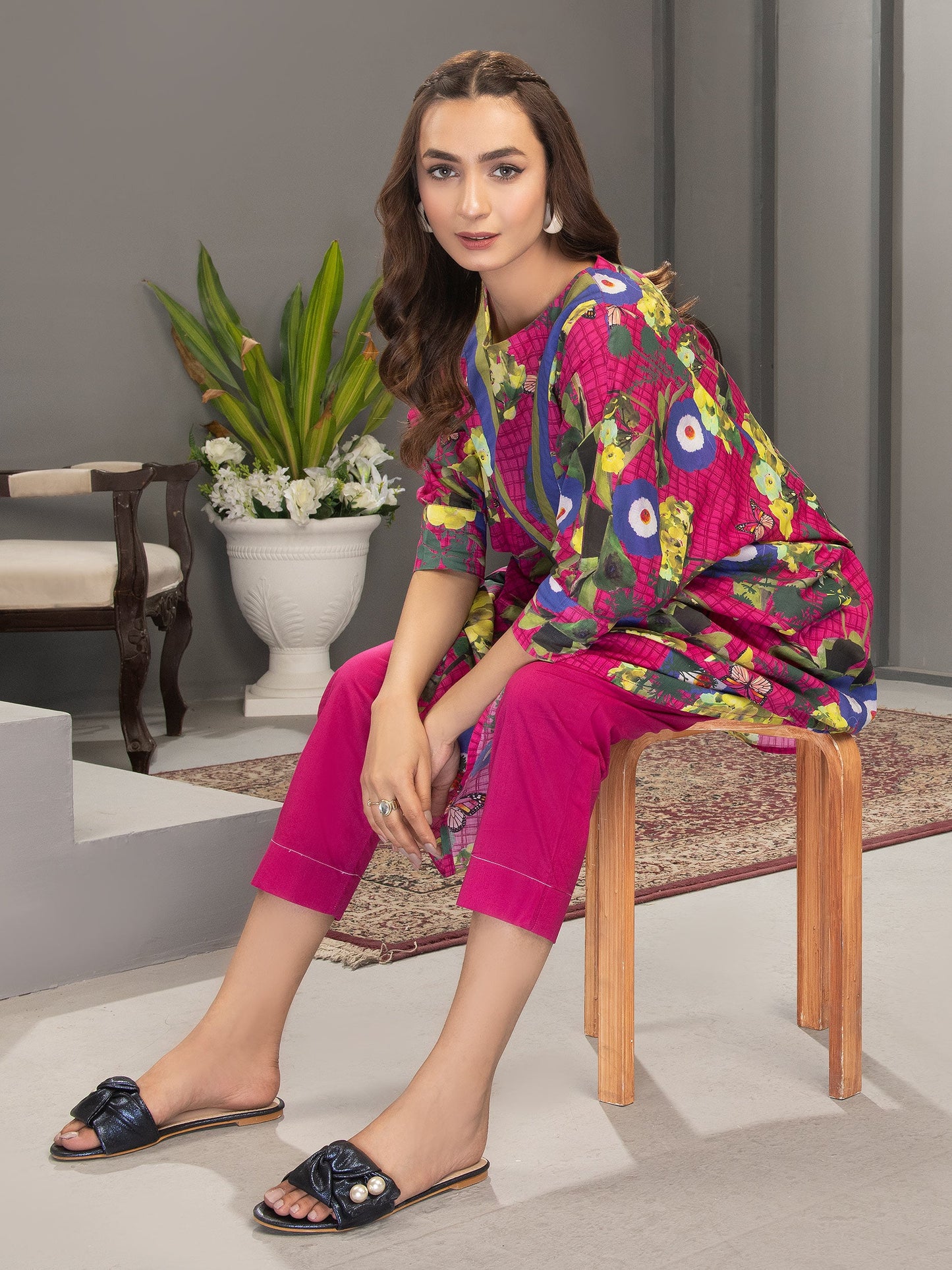 Lawn 2 Piece Printed Lawn Suit By Limelight