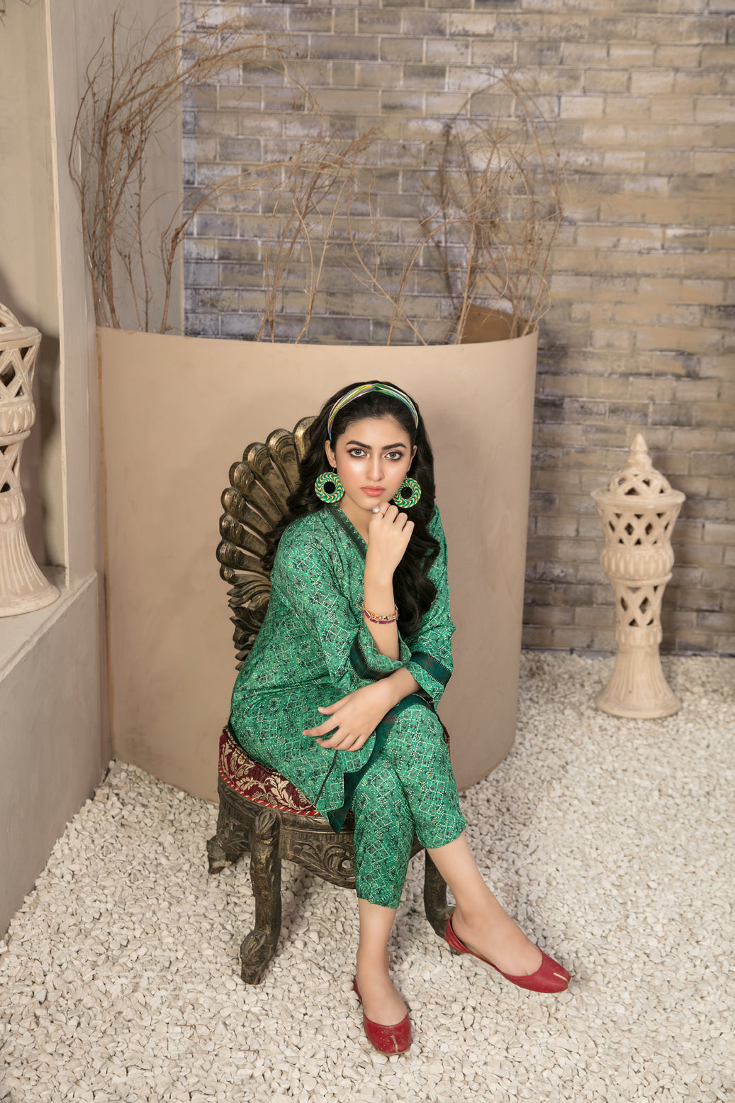 2 PIECE VISCOUS DRESS-TAWAKKAL