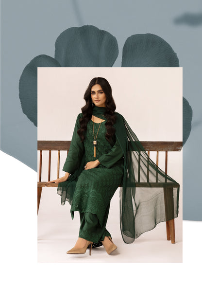 3 Piece Embroidered linen Collection By Simrans