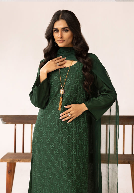 3 Piece Embroidered linen Collection By Simrans