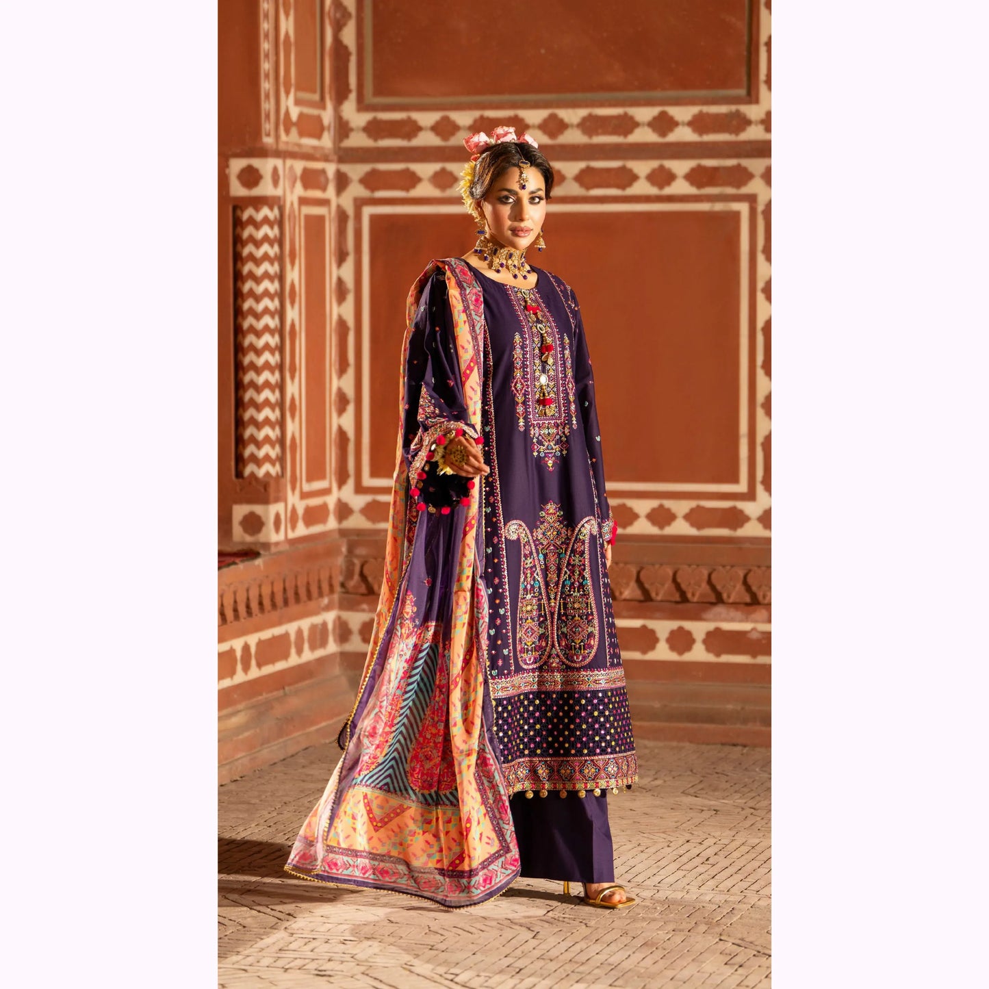 KC-1555 "Chaand Raat" Embroidered Festive Collection by Karma Collection