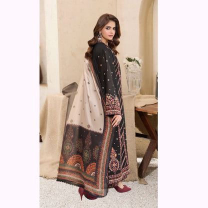 KC-1570 "Tabeer" Embroidered Festive Cambric Cotton Collection by Karma Collection