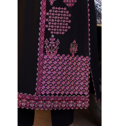UCA-15 3 Pc Embroidered Cambric Cotton Ready to Wear Eid Collection by Casuallite