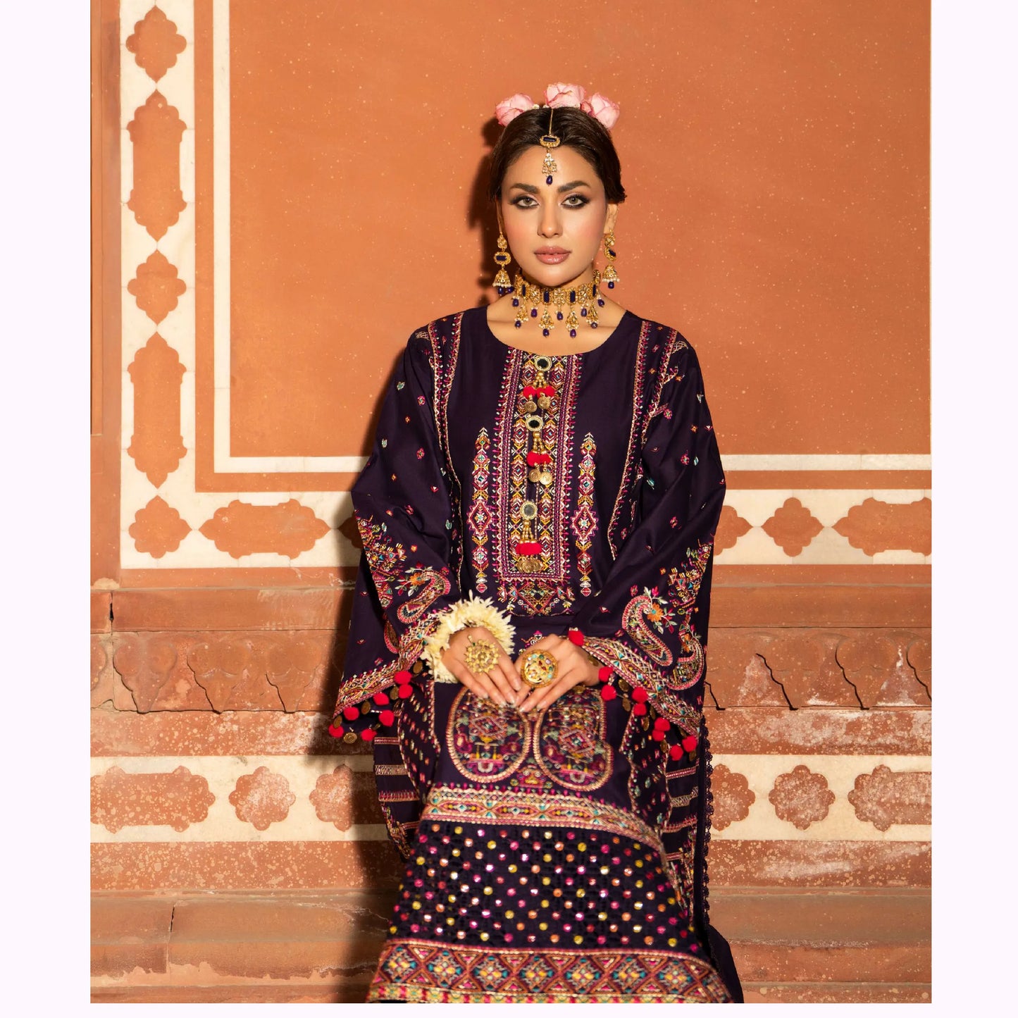 KC-1555 "Chaand Raat" Embroidered Festive Collection by Karma Collection