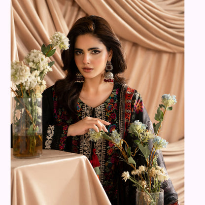 KC-1584 "AYRA" Embroidered Cambric Cotton Collection by Karma Collection