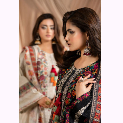 KC-1584 "AYRA" Embroidered Cambric Cotton Collection by Karma Collection