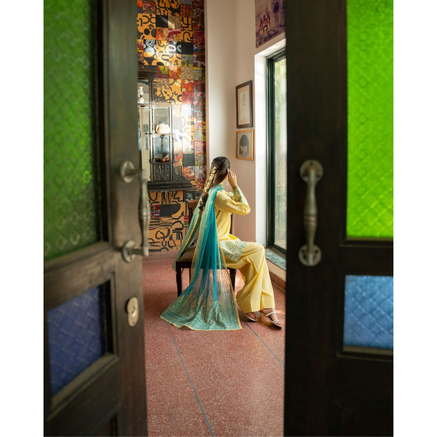 UCA-20 Luxury Cambric Cotton Farshi Shalwar Collection | Ready to Wear | Casuallite