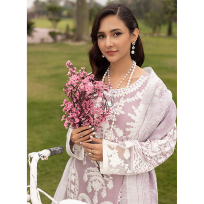 UMS-17 Embroidered Linen Farshi Shalwar kameez 3 Pc Pakistani Dress | Ready to wear | Simrans