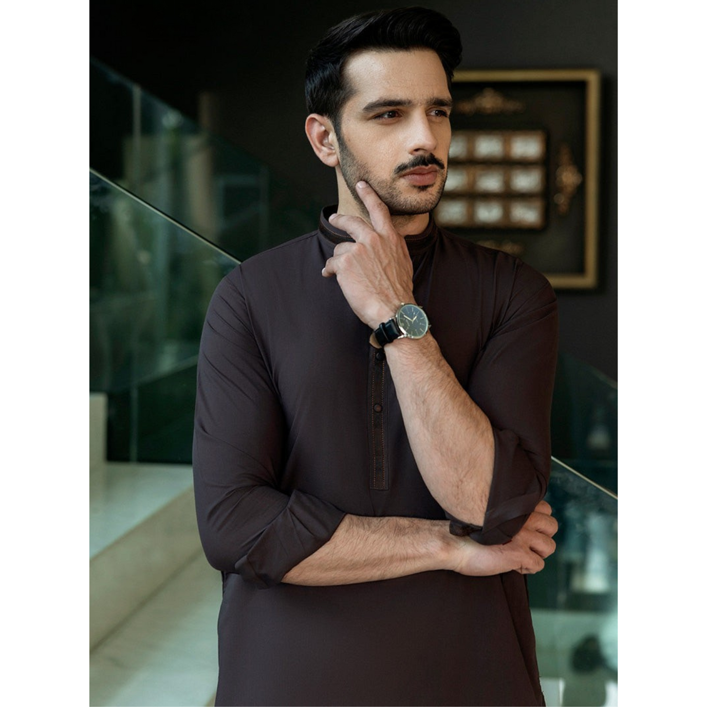 2 Pc Mens Shalwar kameez Collection-Asim Jofa