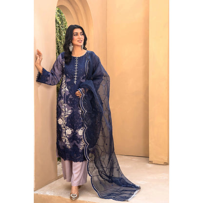 UMRZ-56 Maria.b Oraganza by Rangz Embroidered Festive Organza Collection