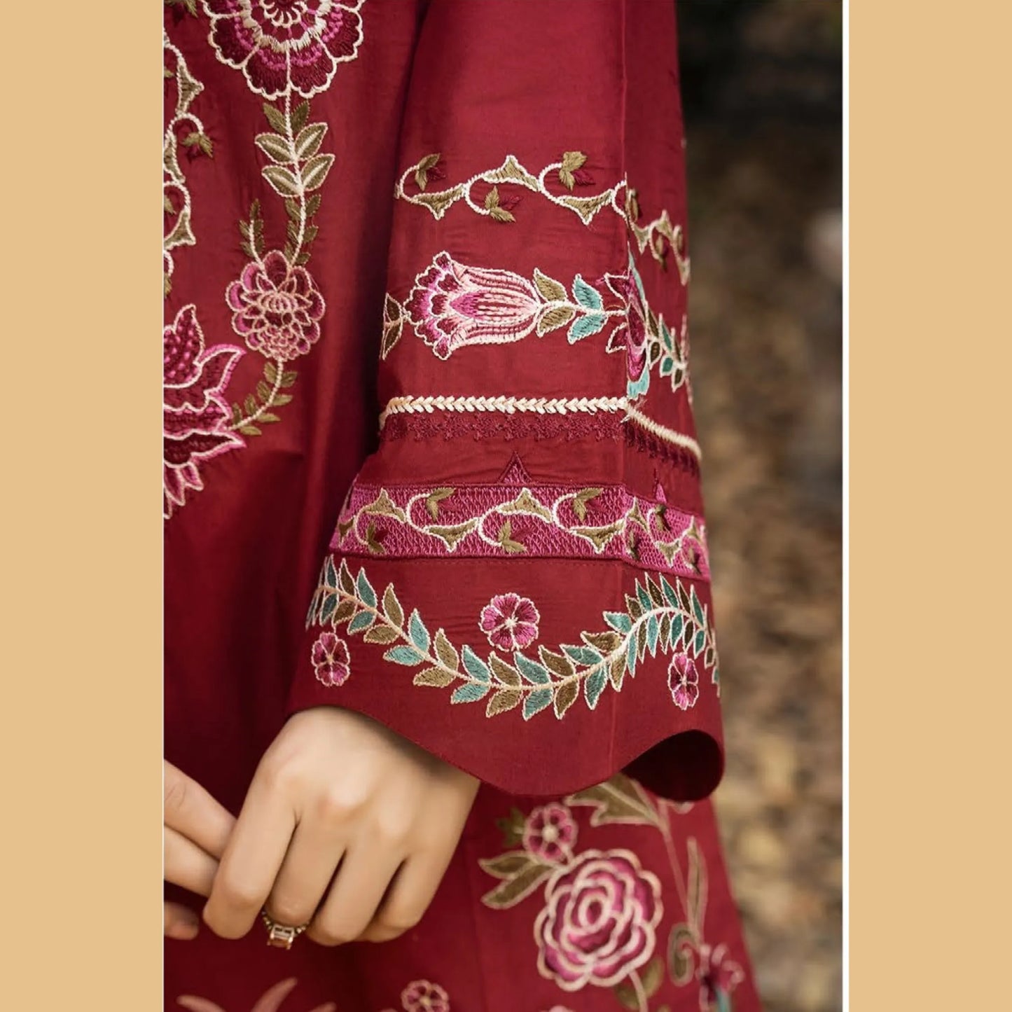 UTT-17 Eid Glow by Traditional Thread Viscose 2 Pc Collection